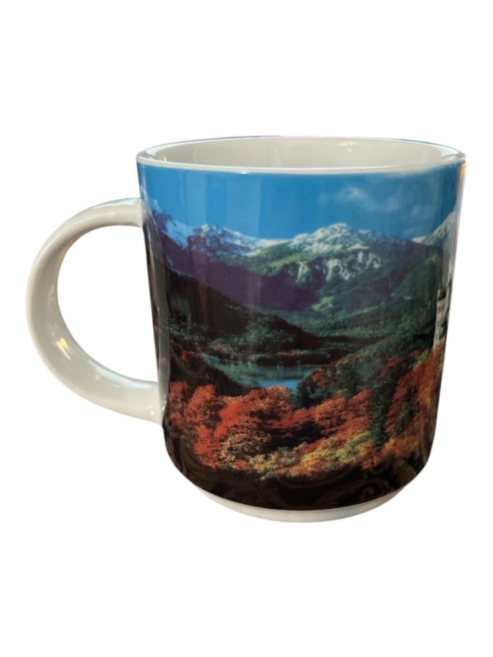 Neuschwanstein Castle Germany Scenic Souvenir Coffee Mug Ceramic 3 x 3.5 Travel - Picture 4 of 7